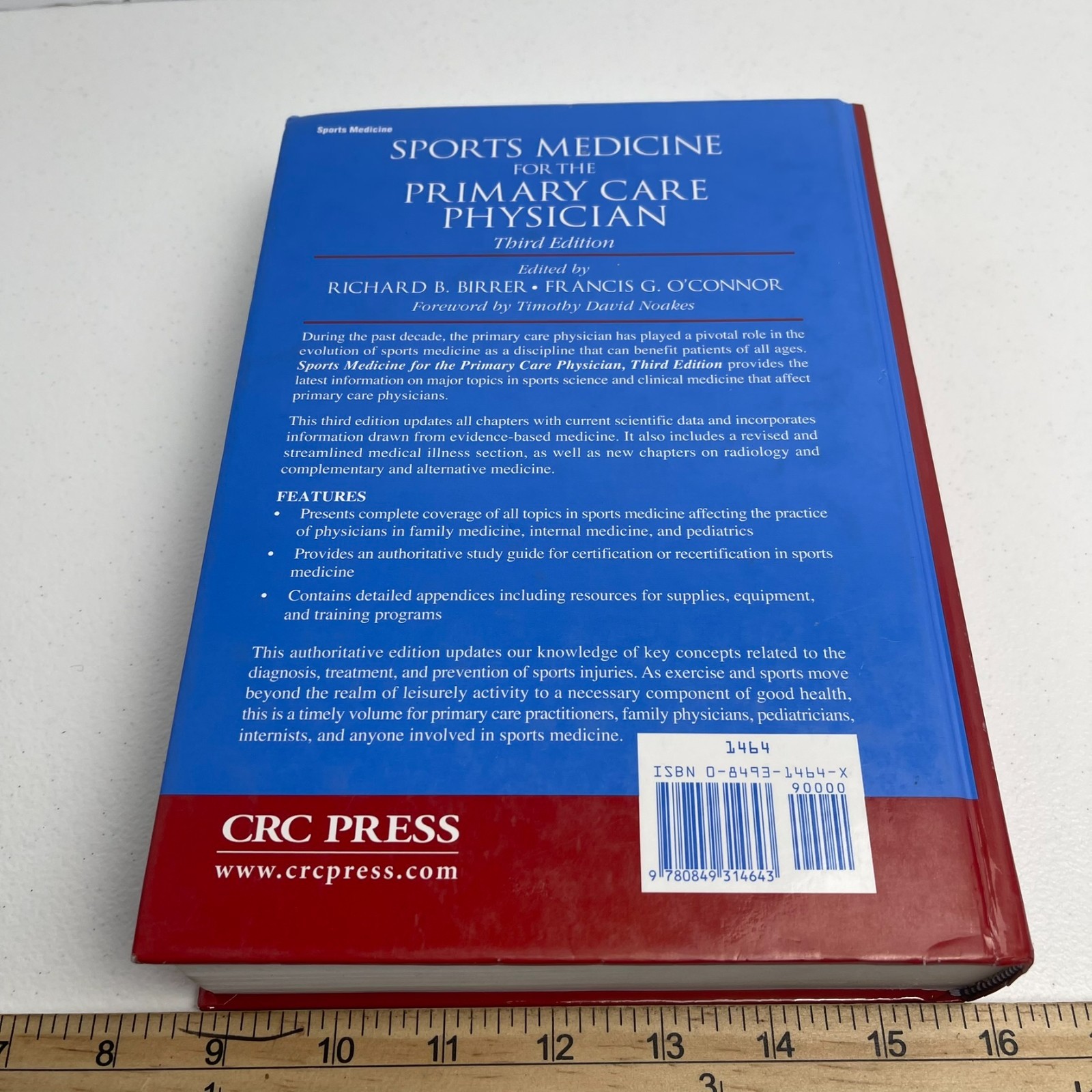 Sports Medicine for the Primary Care Physician – 3rd edition Birrer